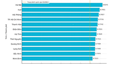 Hai Phong stiger till topp 3 i hela landet i Provincial Digital Transformation Index