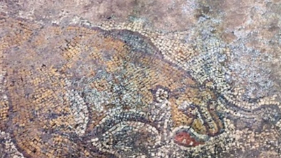 1,500-year-old Roman mosaic masterpiece unexpectedly discovered