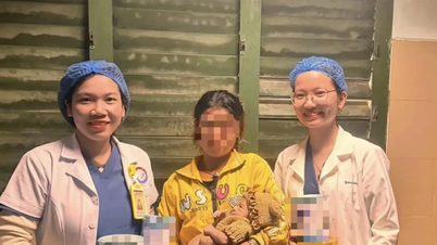 Quang Tri: Räddar livet på en 5 dagar gammal bebis med perforerad mage på grund av att mamman matade ris för tidigt
