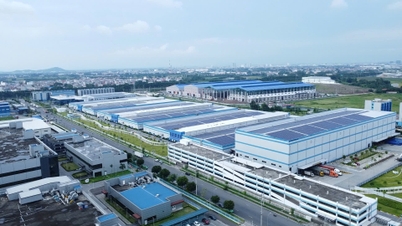 More than 996 billion VND invested in the road connecting Van Trung and Quang Chau Industrial Parks