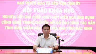 Bac Ninh: Applying digital technology in the work of grasping the people's situation