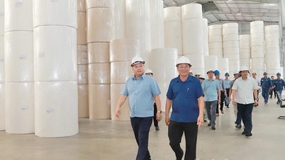 Președintele Comitetului Popular Provincial, Phan Huy Ngoc, a inspectat operațiunile mai multor fabrici din Parcul Industrial Long Binh An.