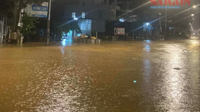 Lâm Đồng: Mưa lớn gây ngập, chia cắt Quốc lộ 20