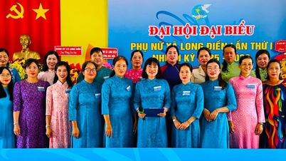 Bà Phạm Xuân Đào giữ chức Chủ tịch Hội Liên hiệp Phụ nữ xã Long Điền