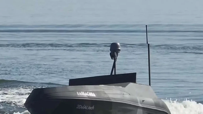 "ເຮືອແມ່" Barracuda ເປີດຕົວ UAVs ໂຈມຕີເຮືອລັດເຊຍຢູ່ໃນແມ່ນ້ໍາ Dnipro.