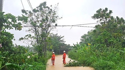 Mehr als 176.000 Kunden in Da Nang hatten aufgrund von starkem Regen und Überschwemmungen keinen Strom.