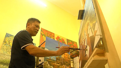 Paman Ho dalam emosi artistik pelukis Nguyen Dinh Thi