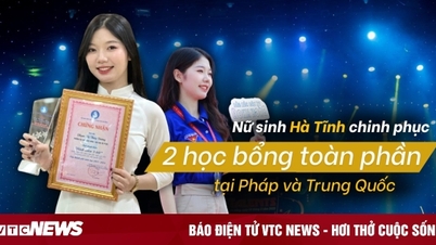 Mädchen aus Ha Tinh erobert „technisches Terrain“ und gewinnt zwei renommierte internationale Stipendien