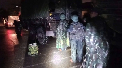 5-й военный округ развертывает планы и мобилизует силы для реагирования на крупные наводнения в ночное время.