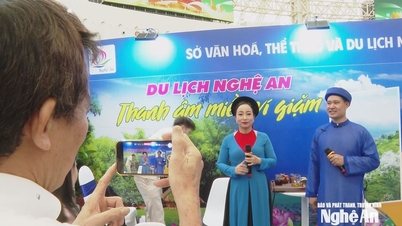 เมืองเหงะอานส่งเสริมอัตลักษณ์และศักยภาพด้านการท่องเที่ยวในงาน Autumn Fair ครั้งที่ 1 - 2025