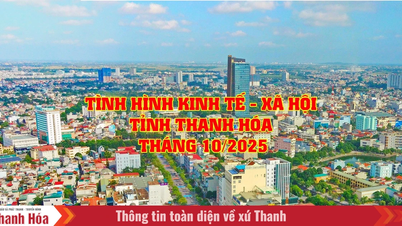 [इन्फोग्राफिक्स] अक्टूबर 2025 में थान होआ प्रांत की सामाजिक-आर्थिक स्थिति