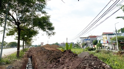 Bairro Viet Yen: Mobilização de famílias para receber dinheiro para limpar mais de 4.100 metros quadrados de terra para implementar o projeto