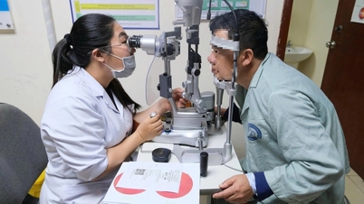 Many people suffer from eye disease due to complications of diabetes.