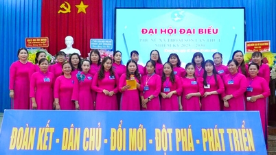 Thoai Son Commune Women's Union کاروبار شروع کرنے میں خواتین کی مدد کرنے اور خواتین اور بچوں کی دیکھ بھال پر توجہ مرکوز کرتی ہے۔
