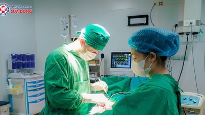 Rumah Sakit Umum Cua Dong: Operasi sukses tumor sel germinal ovarium raksasa pada seorang gadis berusia 14 tahun