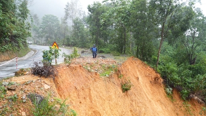 তাই গিয়াং কমিউন সক্রিয়ভাবে মানুষকে স্থানান্তরিত করে এবং ভূমিধসের প্রতিক্রিয়া জানায়