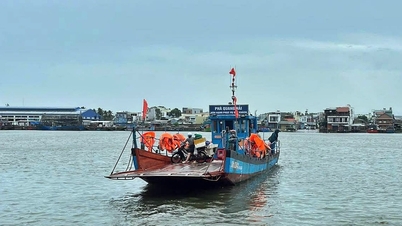 বড় ঢেউ এবং তীব্র বাতাসের কারণে তাম হাই - তাম কোয়াং ফেরি টার্মিনাল স্থগিত করা হয়েছে