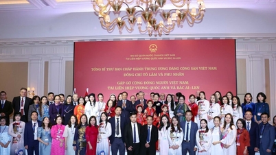 토 램 사무총장과 그의 부인은 영국에 있는 대사관 직원, 공무원, 베트남 사회 구성원을 만났습니다.