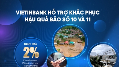 VietinBank menggunakan paket kredit untuk mendukung pemulihan pasca badai