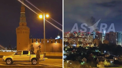 Moscow night sky is bright, Ukraine launches large-scale UAV attack on Russia