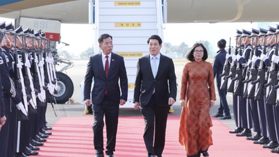 Presiden Luong Cuong tiba di Korea, memulakan program APEC 2025