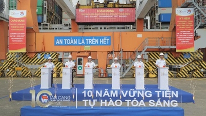 Cảng Tân Cảng - Cái Mép Thị Vải khẳng định vị thế cảng cửa ngõ chiến lược