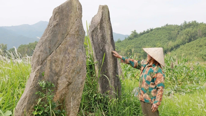 400 let stará kamenná hrobka mocné rodiny v Phu Tho