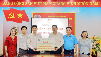 Die Mitarbeiter des Konzerns spenden, um Menschen bei der Bewältigung der Folgen von Stürmen und Überschwemmungen zu helfen.