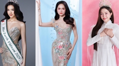 Trinh My Anh, Huong Giang et Kieu Duy participeront aux concours Miss Terre, Miss Univers et Miss International en novembre.