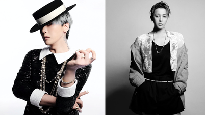 G-DRAGON wears Chanel dress, he can dance to any music