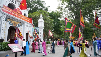 Festival tradisional di kuil Quan Thanh - Melestarikan budaya di jantung kota Hanoi
