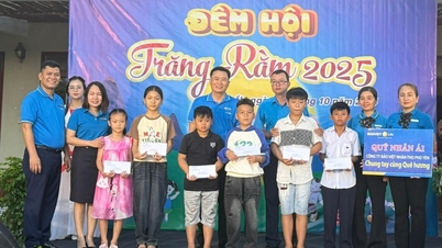Liên đoàn Lao động tỉnh tổ chức Tết Trung thu cho con công nhân, lao động