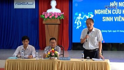 52 đề tài nghiên cứu khoa học của sinh viên được nghiệm thu