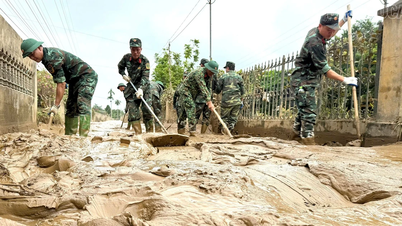 Le commandement militaire provincial de Lao Cai a mobilisé un maximum de forces et s'est efforcé d'aider la population.