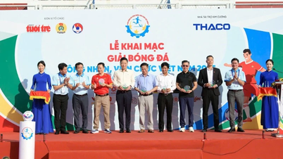 Khởi động mùa giải bóng đá công nhân, viên chức Việt Nam 2025