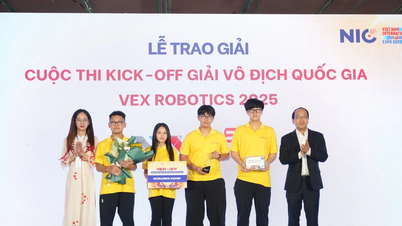 Kết thúc Giải đấu Kick-off khởi đầu Giải vô địch quốc gia Việt Nam VEX Robotics 2026