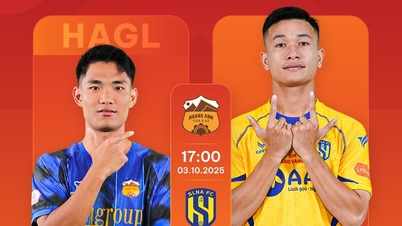 Live football HAGL vs SLNA: Escape from the bottom of the table