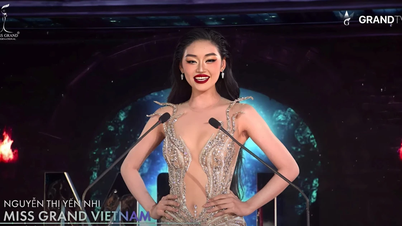 تؤكد الآنسة ين نهي علامتها في مسابقة Miss Grand International 2025