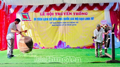 Hong Vu Commune opens the traditional festival of Mo Dao Temple in 2025