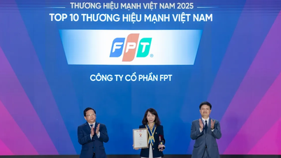 FPT、2025年ベトナムの有力ブランドトップ10に選出