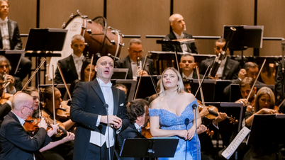 Matteo Falcier - Federica Guida : Deux chanteurs d'opéra italiens conquièrent le public de la capitale