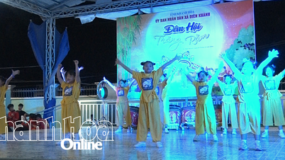 Comuna de Dien Khanh: Mais de 300 crianças participam do programa "Festival da Lua Cheia"