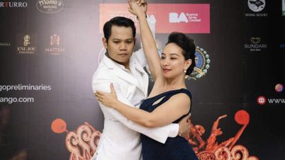 Por primera vez, bailarines vietnamitas entraron a las semifinales del Campeonato Mundial de Tango.