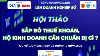 កាសែត Tuoi Tre បានរៀបចំសិក្ខាសាលាមួយ "ពន្ធដុំនឹងត្រូវបានលុបចោល តើគ្រួសារអាជីវកម្មត្រូវរៀបចំអ្វីខ្លះ?"