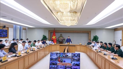 Stellvertretender Premierminister Tran Hong Ha: Bereiten Sie einen umfassenden und synchronen Plan vor, um auf „Sturm auf Sturm“ zu reagieren.