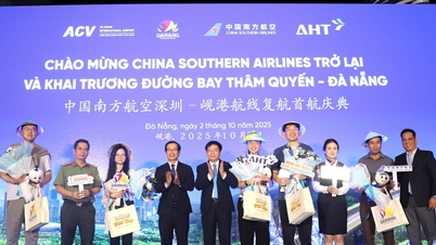 Da Nang welcomes the return of Shenzhen - Da Nang flight route