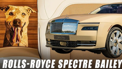 Rolls-Royce Spectre រចនាប័ទ្ម "ប្លែក" នៃសត្វឆ្កែចិញ្ចឹមរបស់បុរសអ្នកមាន