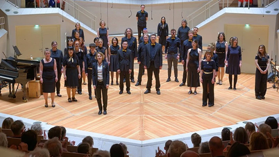 Lichtenberg Berlin Chamber Choir opptrer i Ho Chi Minh-byen