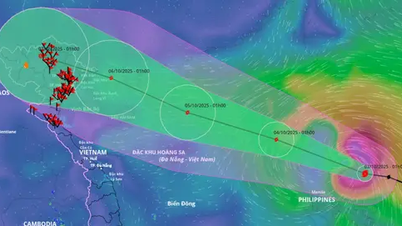 Storm Matmo, level 10, enters the East Sea, heading towards the North