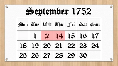 Dlaczego Anglia „wyparowała” w ciągu 11 dni we wrześniu 1752 roku?